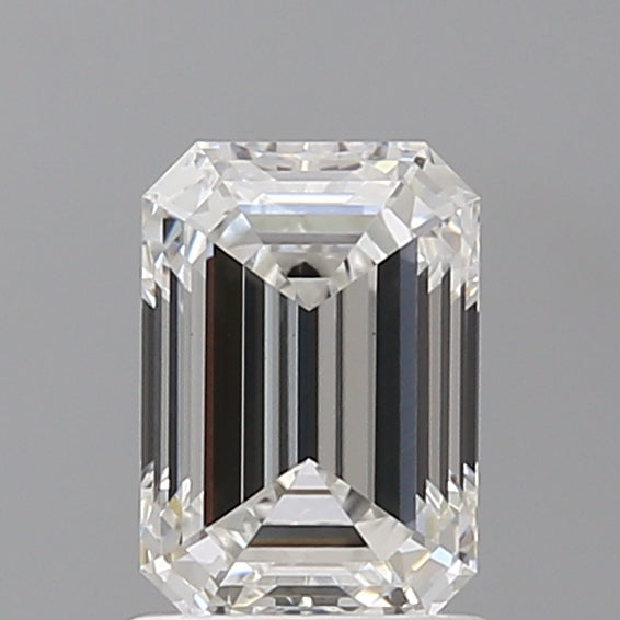 1.51 Carat Emerald Shaped, Ideal Cut, F Color, VS1 Clarity, IGI Certified Lab Grown Diamond