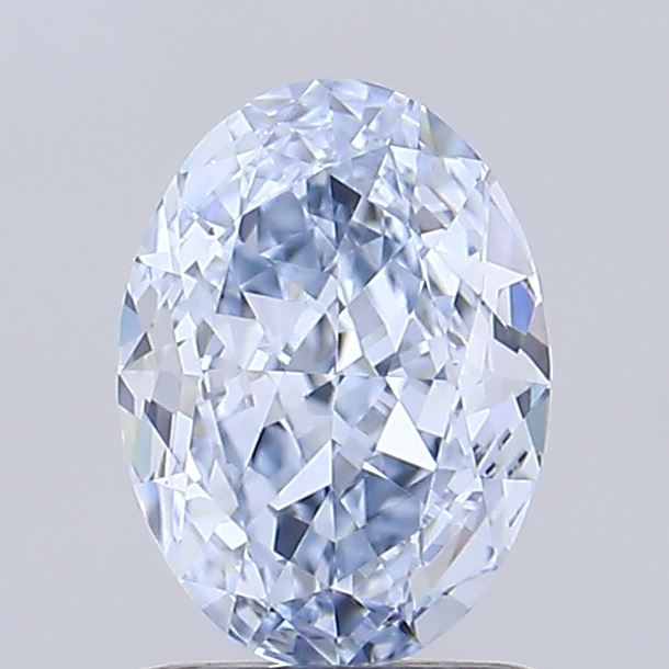 1.15 Carat Oval Shaped, Ideal Cut, VVS2 Clarity, IGI Certified Lab Grown Diamond