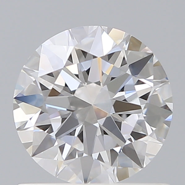 0.90 Carat Round Shaped, Excellent Cut, D Color, VS1 Clarity, IGI Certified Lab Grown Diamond