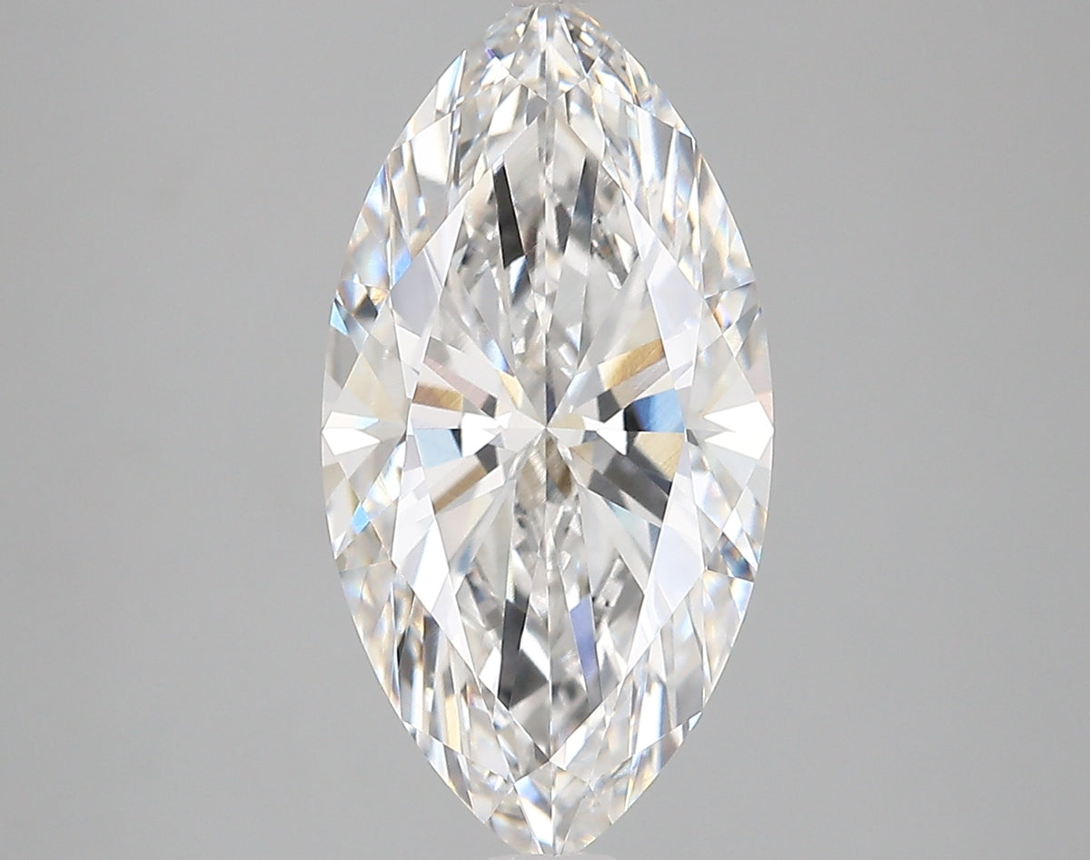 4.49 Carat Marquise Shaped, Very Good Cut, F Color, VVS1 Clarity, IGI Certified Lab Grown Diamond