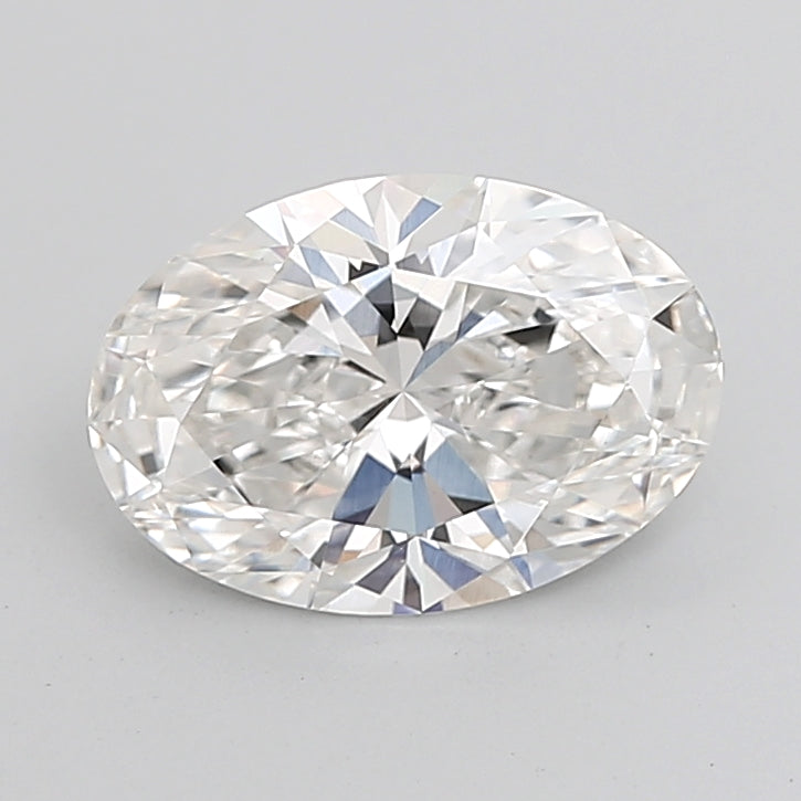 3.52 Carat Oval Shaped, Ideal Cut, G Color, VVS2 Clarity, IGI Certified Lab Grown Diamond