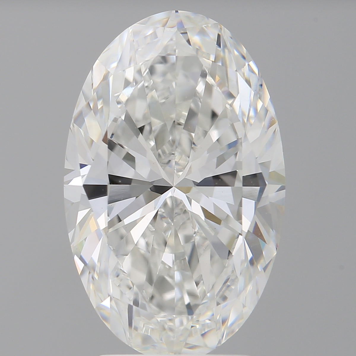 4.01 Carat Oval Shaped, Ideal Cut, E Color, VVS2 Clarity, IGI Certified Lab Grown Diamond