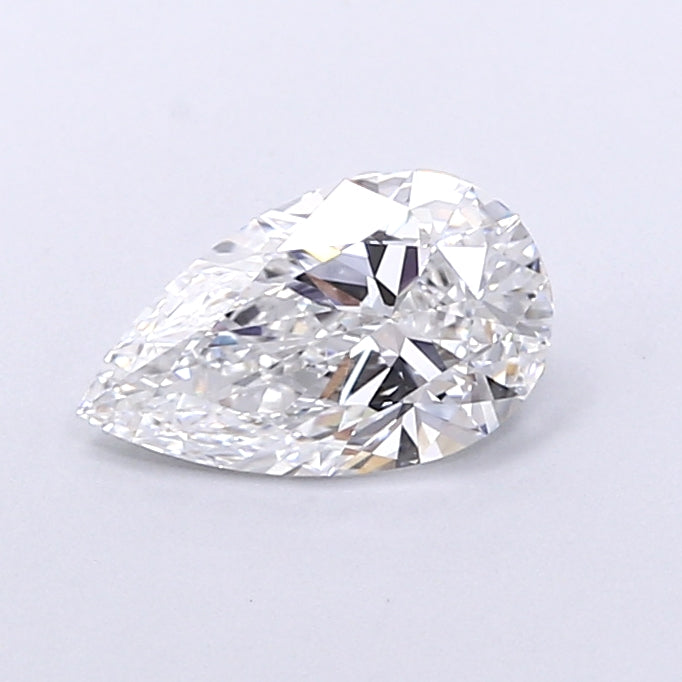 1.05 Carat Pear Shaped, Very Good Cut, D Color, VVS2 Clarity, IGI Certified Lab Grown Diamond