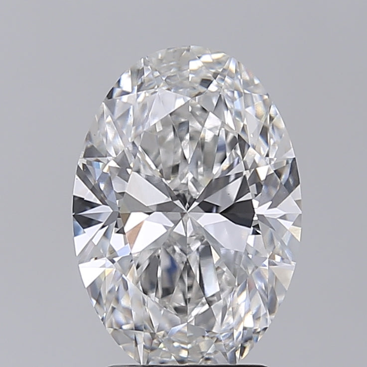 3.02 Carat Oval Shaped, Very Good Cut, E Color, VS1 Clarity, IGI Certified Lab Grown Diamond