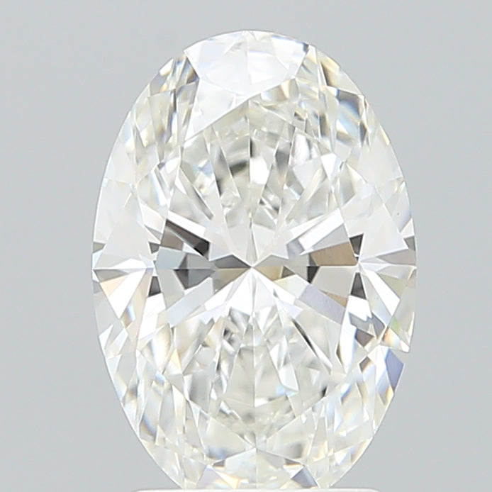 2.54 Carat Oval Shaped, Ideal Cut, F Color, VVS2 Clarity, IGI Certified Lab Grown Diamond