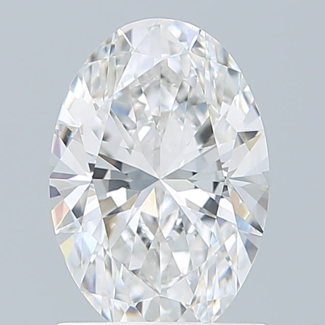 1.28 Carat Oval Shaped, Ideal Cut, E Color, VVS2 Clarity, IGI Certified Lab Grown Diamond