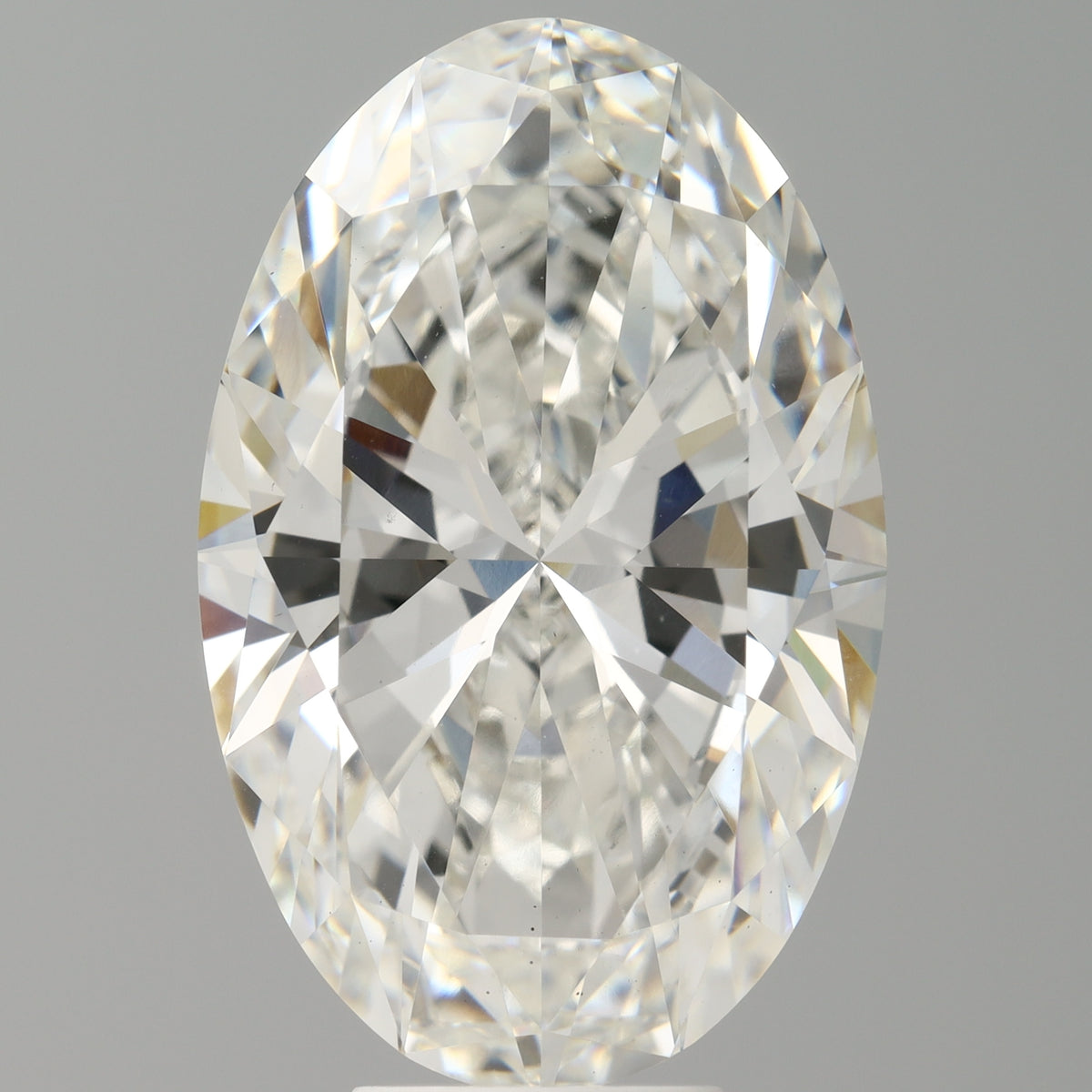 8.06 Carat Oval Shaped, Ideal Cut, F Color, VS1 Clarity, IGI Certified Lab Grown Diamond
