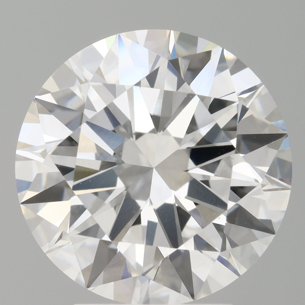 4.00 Carat Round Shaped, Excellent Cut, E Color, VVS2 Clarity, IGI Certified Lab Grown Diamond