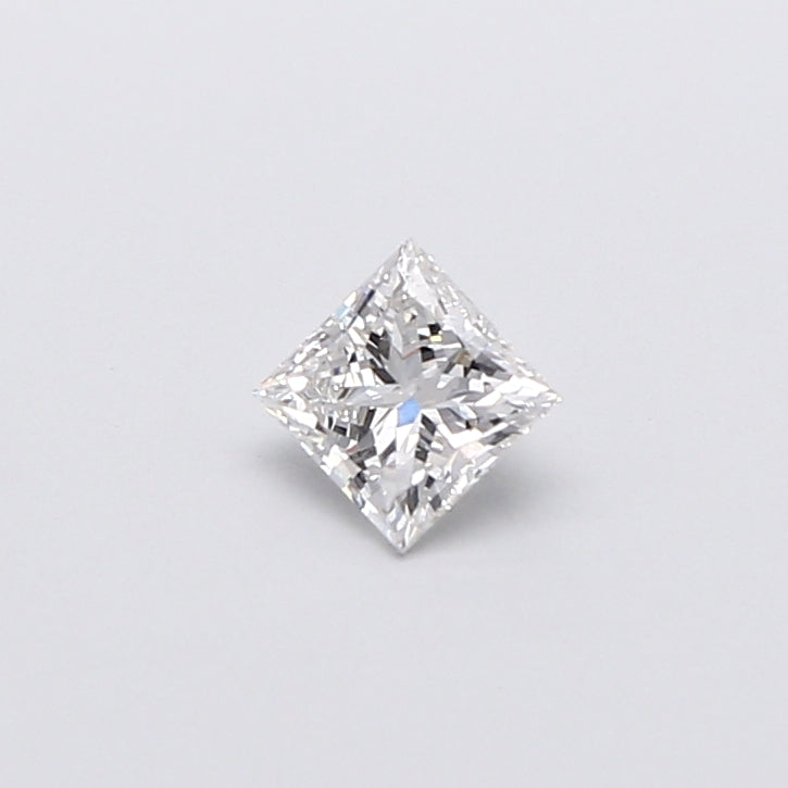 0.61 Carat Princess Shaped, Very Good Cut, F Color, VVS1 Clarity, IGI Certified Lab Grown Diamond