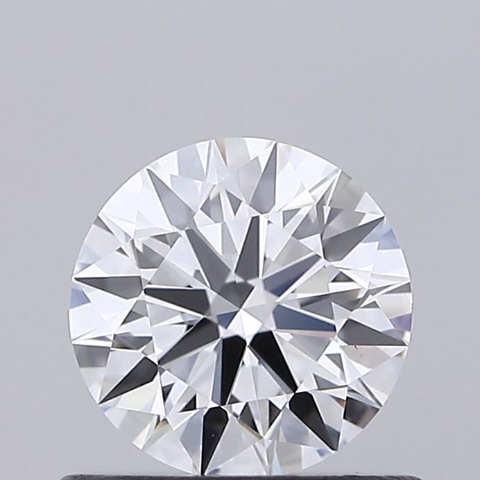 0.52 Carat Round Shaped, Ideal Cut, D Color, VVS2 Clarity, IGI Certified Lab Grown Diamond