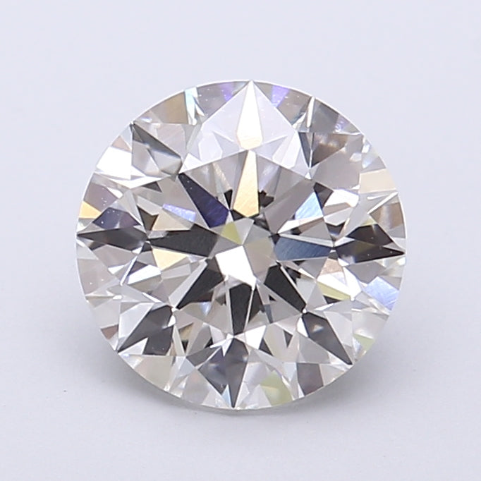 2.03 Carat Round Shaped, Ideal Cut, F Color, VVS2 Clarity, IGI Certified Lab Grown Diamond