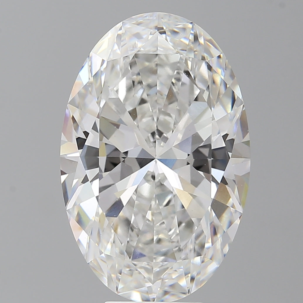 8.59 Carat Oval Shaped, Ideal Cut, F Color, VS1 Clarity, IGI Certified Lab Grown Diamond