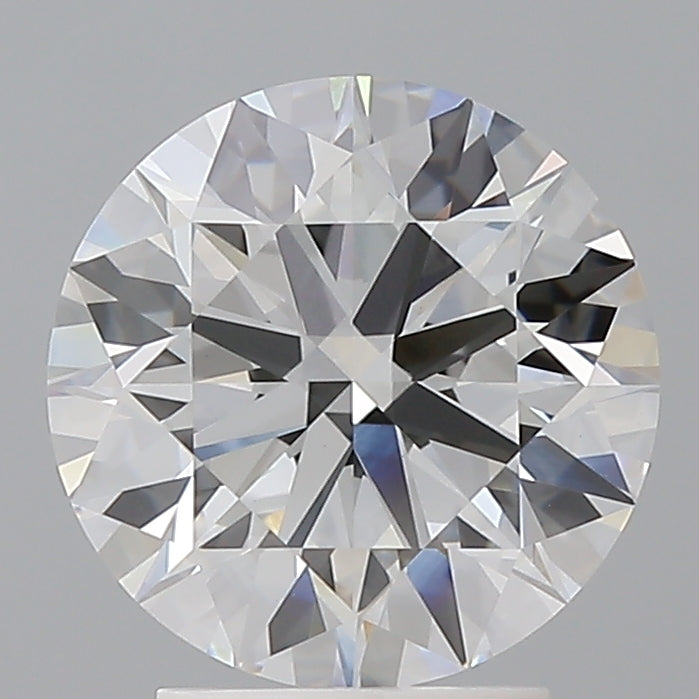 3.05 Carat Round Shaped, Ideal Cut, E Color, VVS2 Clarity, IGI Certified Lab Grown Diamond
