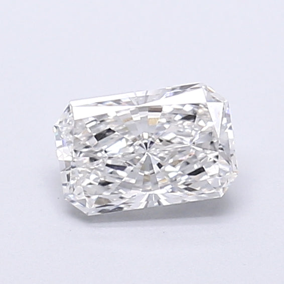 0.67 Carat Radiant Shaped, Very Good Cut, E Color, VVS1 Clarity, IGI Certified Lab Grown Diamond
