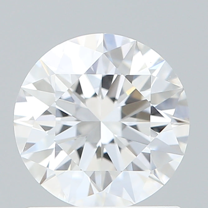 1.10 Carat Round Shaped, Excellent Cut, D Color, VVS2 Clarity, IGI Certified Lab Grown Diamond