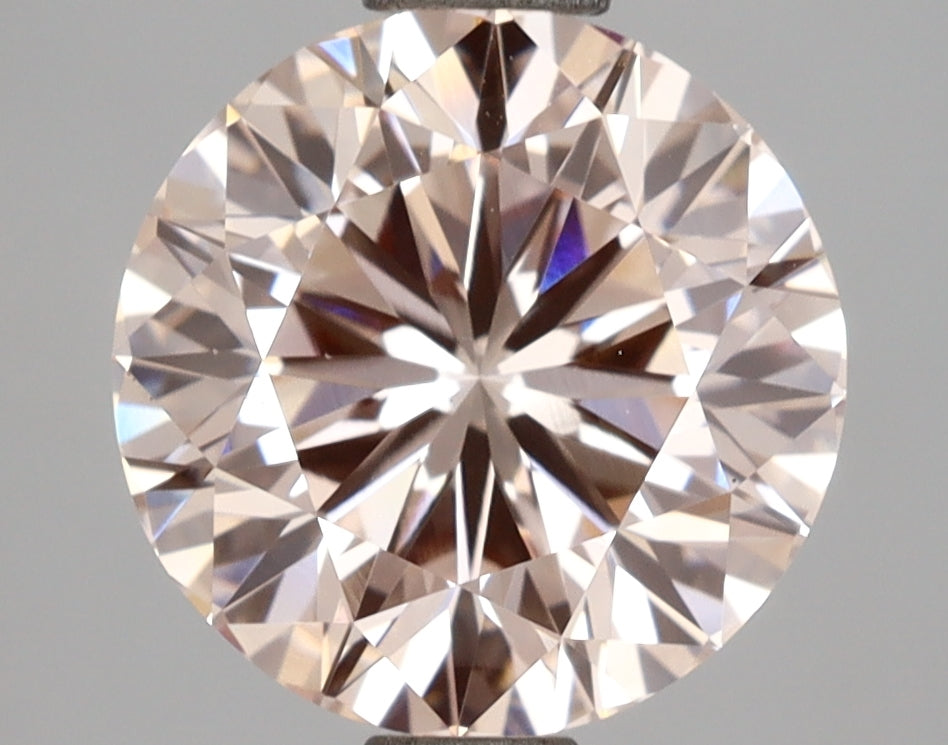 3.04 Carat Round Shaped, VS1 Clarity, IGI Certified Lab Grown Diamond