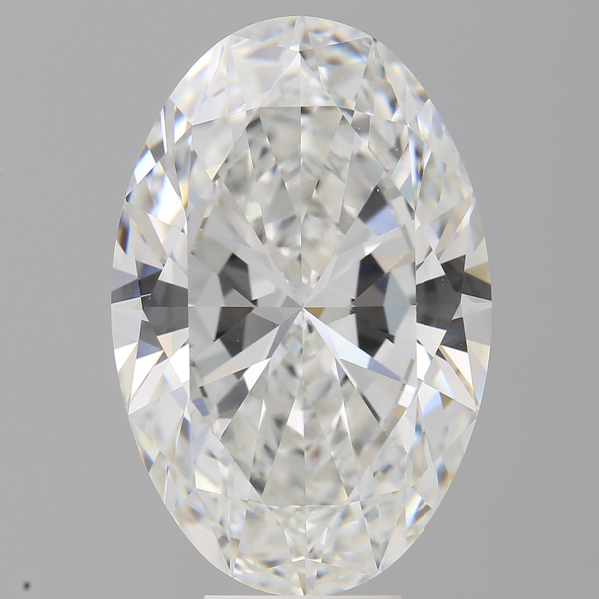 9.10 Carat Oval Shaped, Ideal Cut, F Color, VVS2 Clarity, IGI Certified Lab Grown Diamond