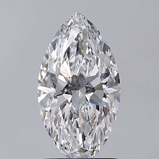 1.52 Carat Marquise Shaped, Excellent Cut, D Color, VS1 Clarity, IGI Certified Lab Grown Diamond