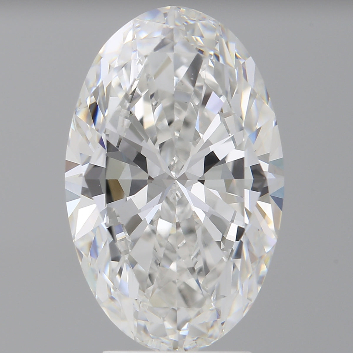 4.09 Carat Oval Shaped, Ideal Cut, E Color, VVS2 Clarity, IGI Certified Lab Grown Diamond