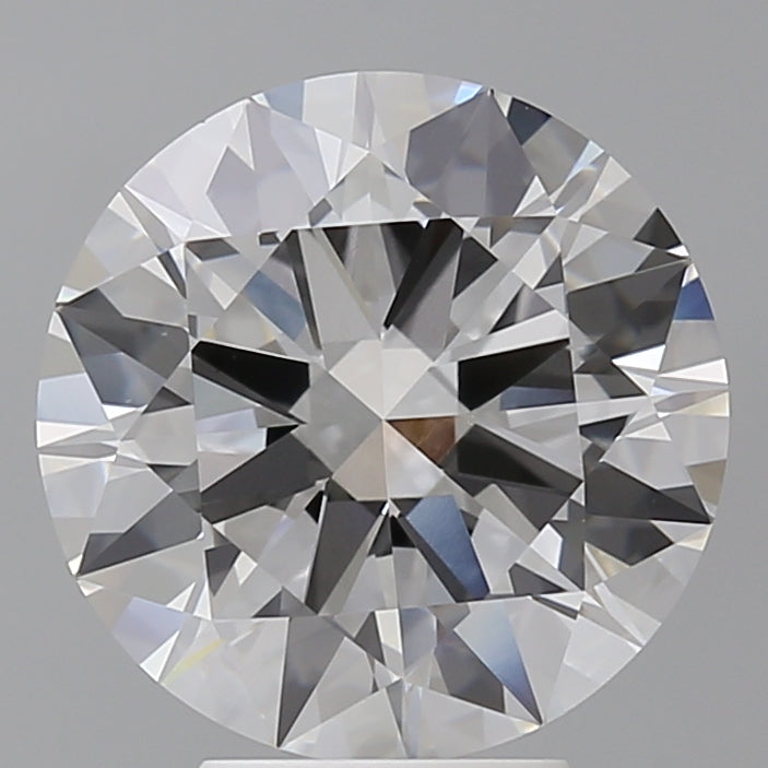5.00 Carat Round Shaped, Excellent Cut, E Color, VVS2 Clarity, IGI Certified Lab Grown Diamond