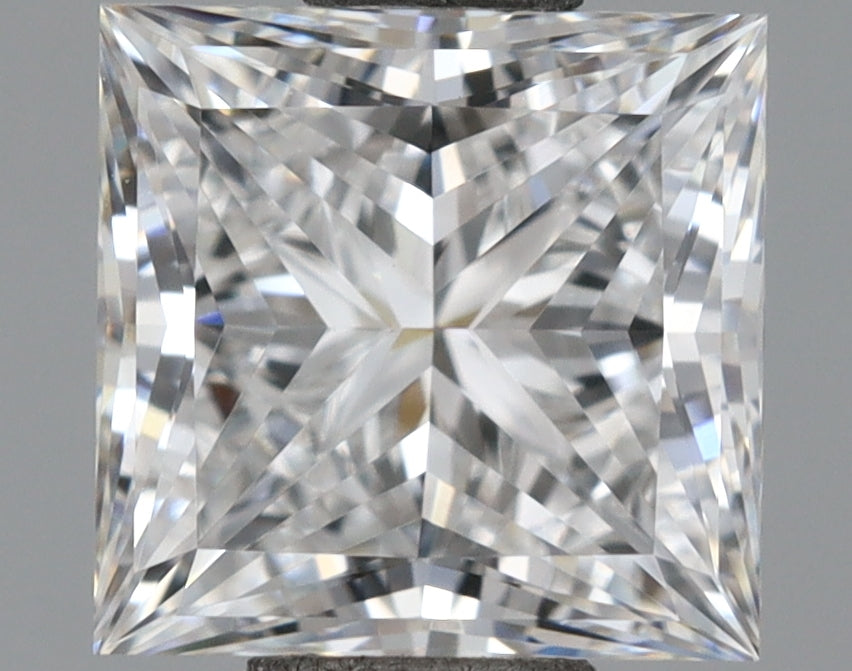 1.23 Carat Princess Shaped, Ideal Cut, E Color, VVS1 Clarity, IGI Certified Lab Grown Diamond