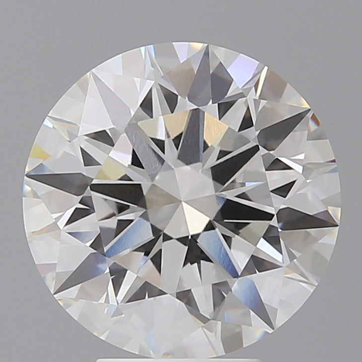 5.55 Carat Round Shaped, Ideal Cut, E Color, VVS2 Clarity, IGI Certified Lab Grown Diamond