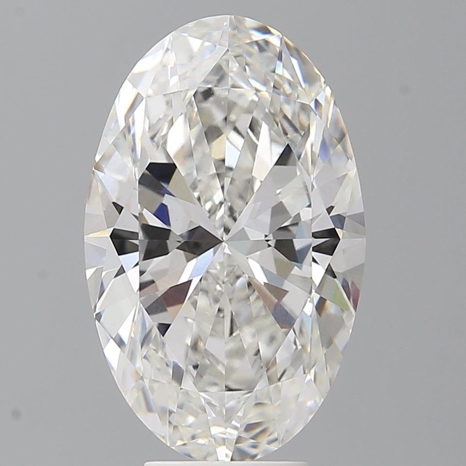 6.54 Carat Oval Shaped, Ideal Cut, E Color, VVS2 Clarity, IGI Certified Lab Grown Diamond