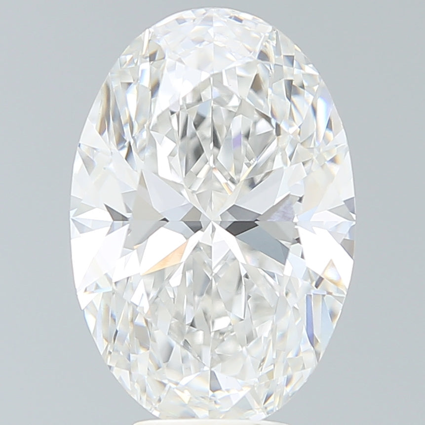 6.51 Carat Oval Shaped, Ideal Cut, F Color, VS1 Clarity, IGI Certified Lab Grown Diamond