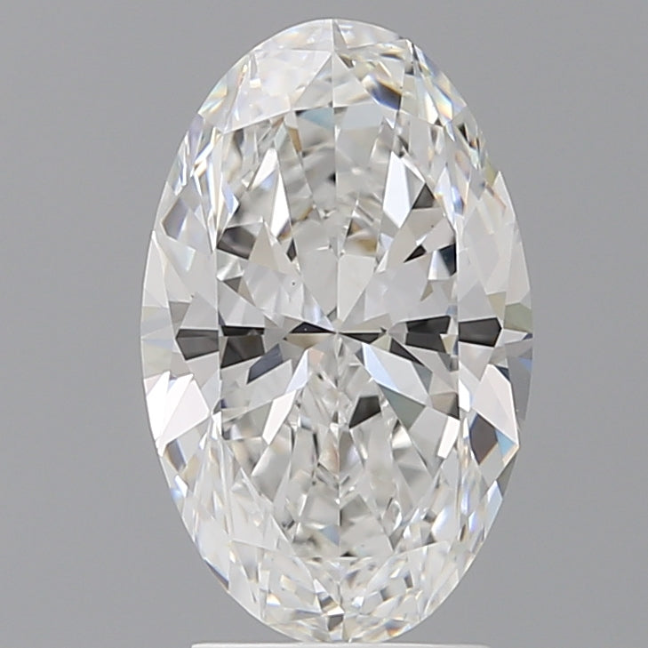 3.04 Carat Oval Shaped, Ideal Cut, E Color, VVS2 Clarity, IGI Certified Lab Grown Diamond