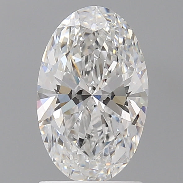 1.59 Carat Oval Shaped, Ideal Cut, D Color, VVS1 Clarity, IGI Certified Lab Grown Diamond