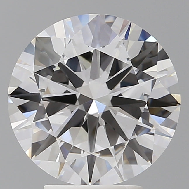 4.05 Carat Round Shaped, Excellent Cut, E Color, VVS2 Clarity, IGI Certified Lab Grown Diamond