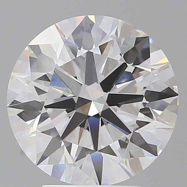 4.04 Carat Round Shaped, Ideal Cut, E Color, VVS2 Clarity, IGI Certified Lab Grown Diamond