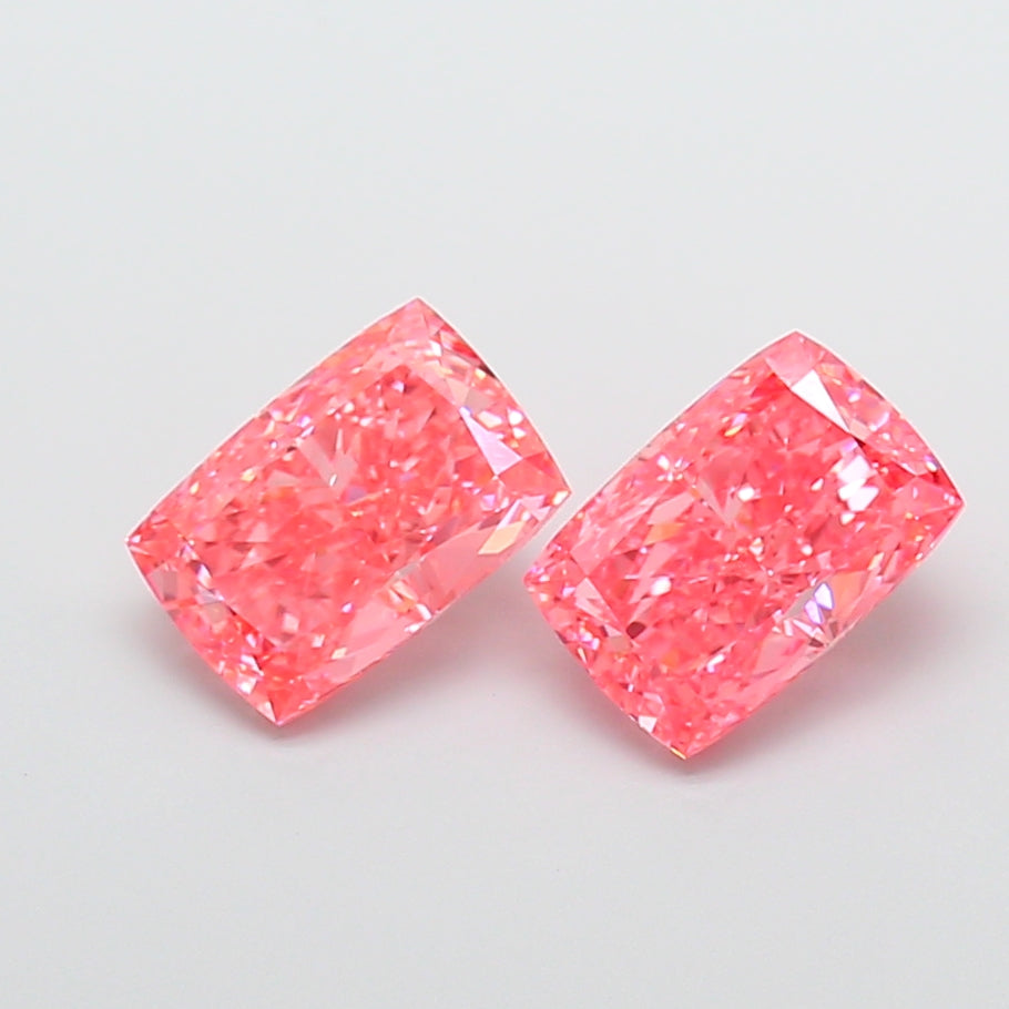 3.26 Carat Cushion Shaped, Excellent Cut, VVS2 Clarity, IGI Certified Lab Grown Diamond