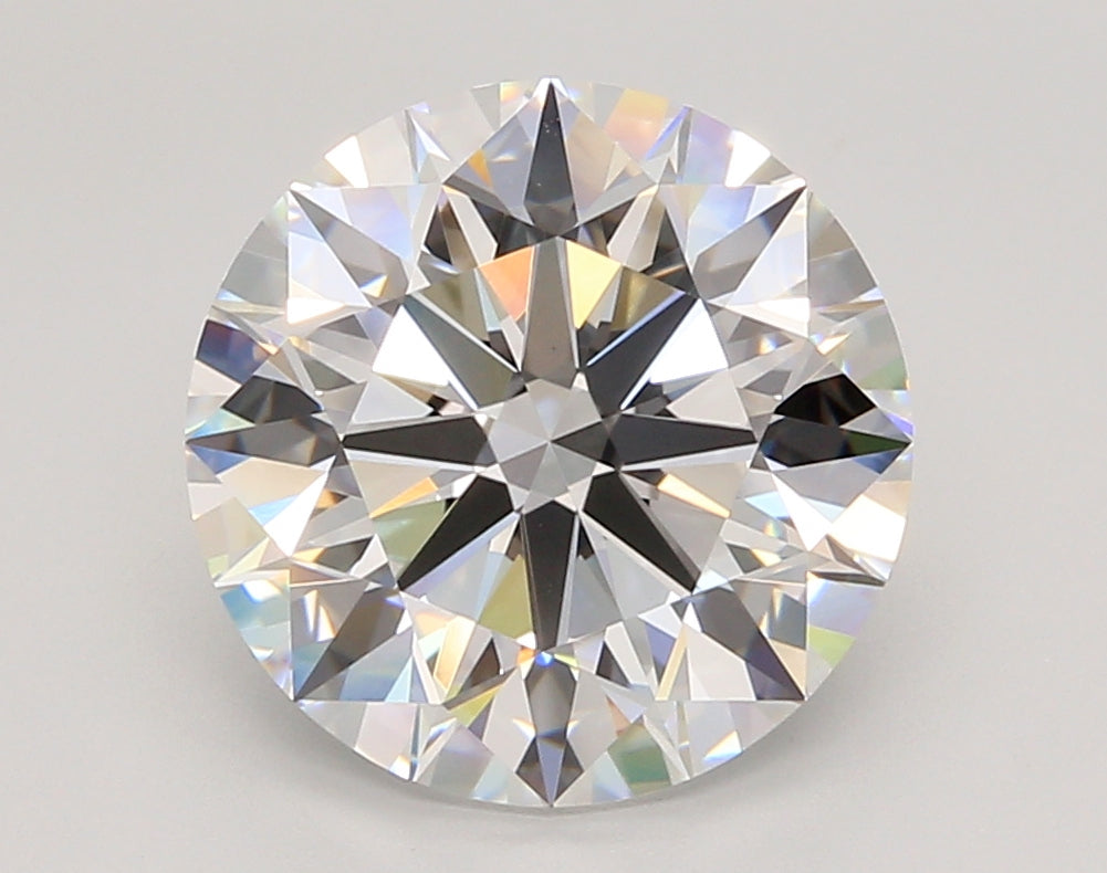 5.05 Carat Round Shaped, Ideal Cut, E Color, VVS1 Clarity, IGI Certified Lab Grown Diamond