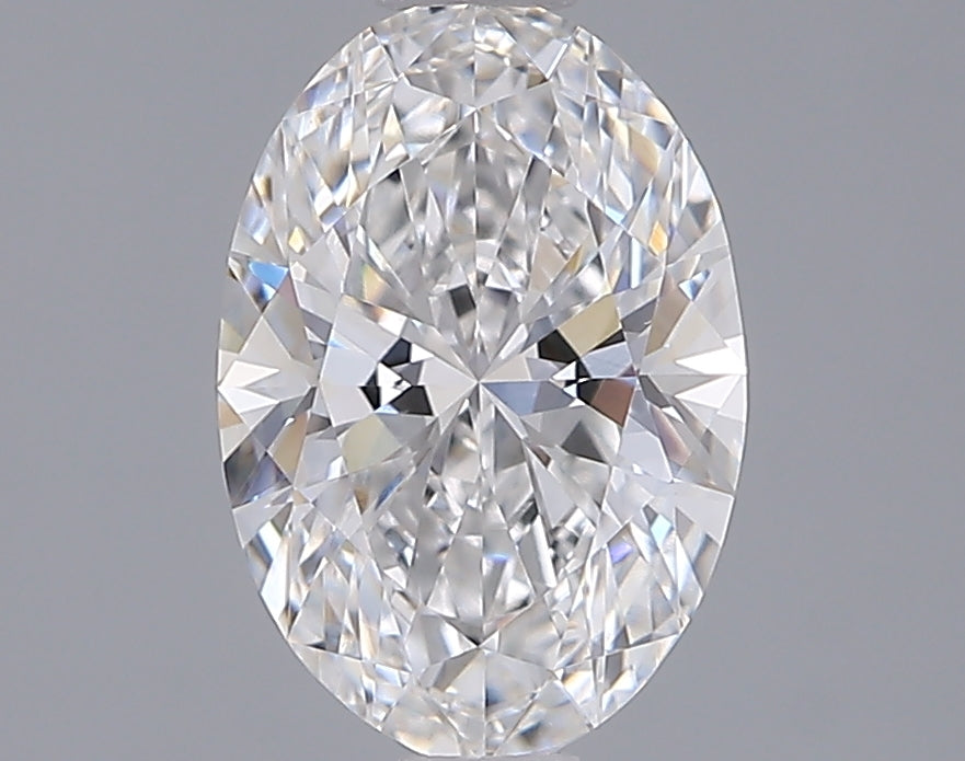 1.54 Carat Oval Shaped, Ideal Cut, D Color, VVS1 Clarity, IGI Certified Lab Grown Diamond
