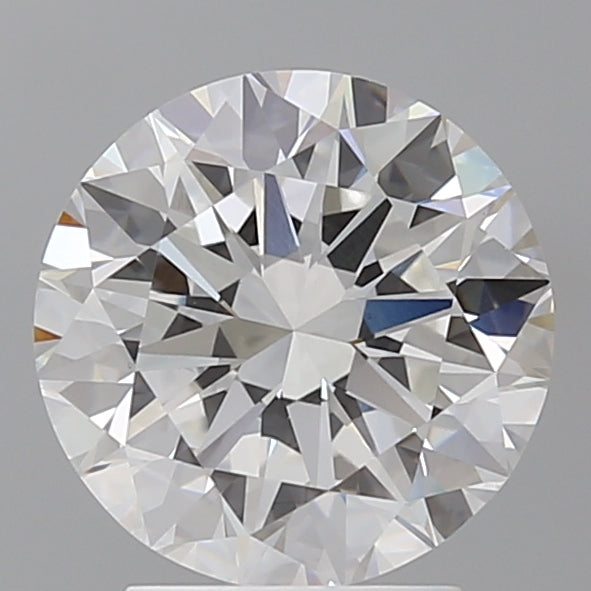 3.01 Carat Round Shaped, Excellent Cut, E Color, VVS2 Clarity, IGI Certified Lab Grown Diamond