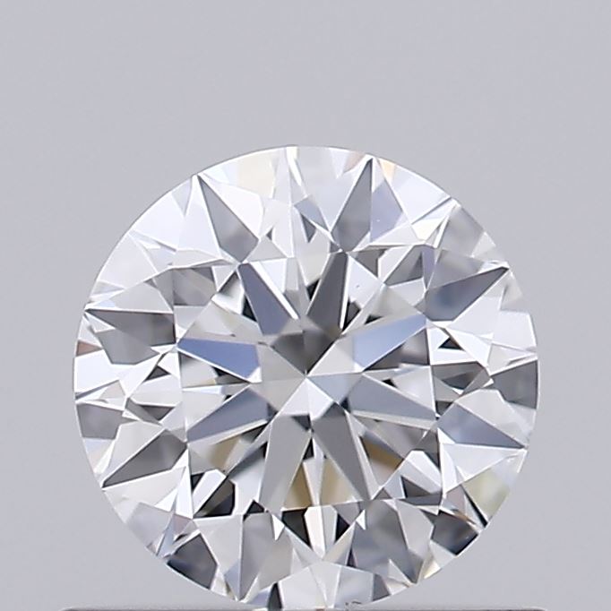 0.53 Carat Round Shaped, Ideal Cut, D Color, VS1 Clarity, IGI Certified Lab Grown Diamond