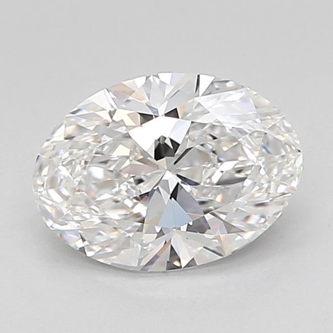 1.50 Carat Oval Shaped, Ideal Cut, D Color, VVS1 Clarity, IGI Certified Lab Grown Diamond