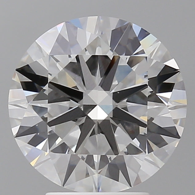 4.02 Carat Round Shaped, Excellent Cut, E Color, VS1 Clarity, IGI Certified Lab Grown Diamond