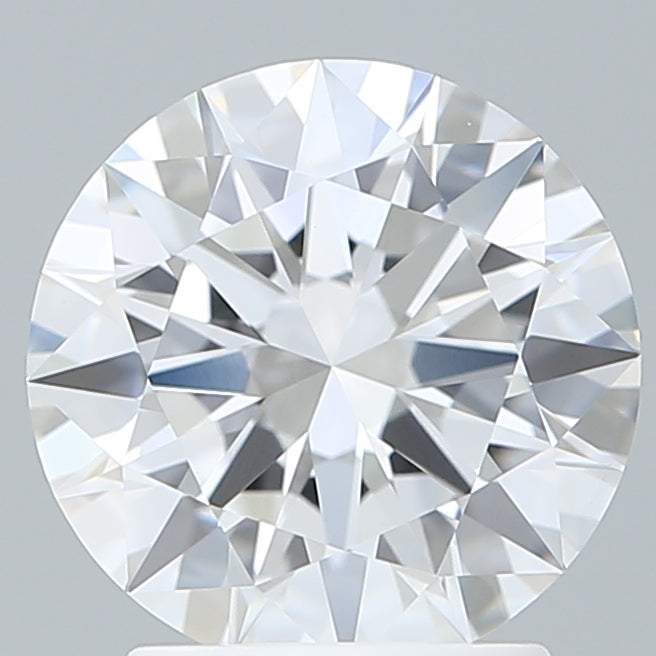 2.25 Carat Round Shaped, Excellent Cut, D Color, VVS2 Clarity, IGI Certified Lab Grown Diamond