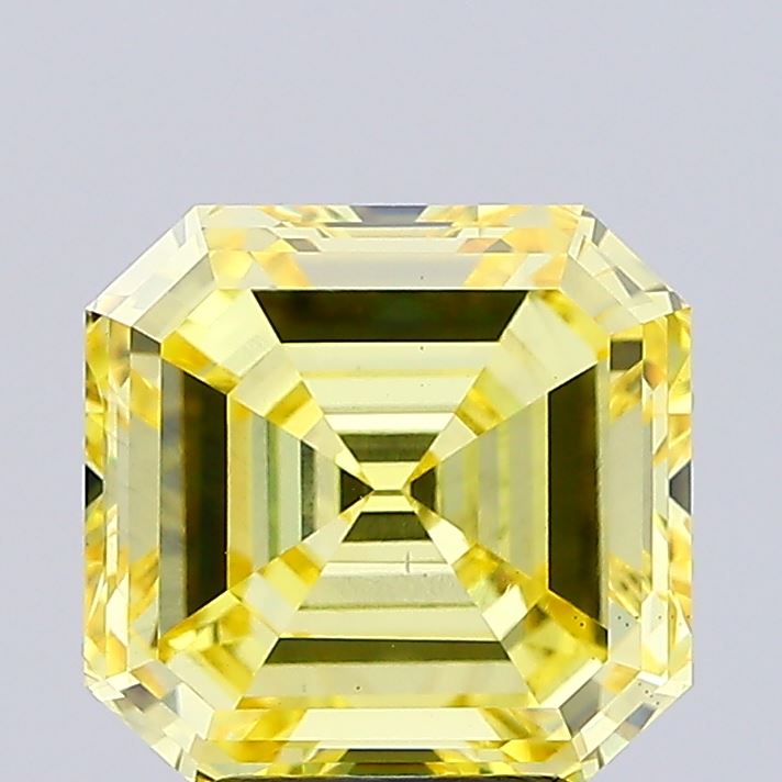 4.01 Carat Asscher Shaped, Very Good Cut, VS2 Clarity, IGI Certified Lab Grown Diamond