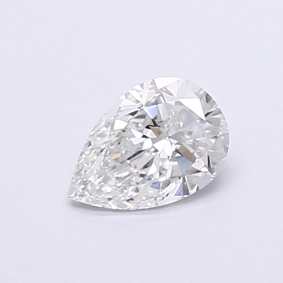 0.46 Carat Pear Shaped, Very Good Cut, E Color, VS1 Clarity, IGI Certified Lab Grown Diamond