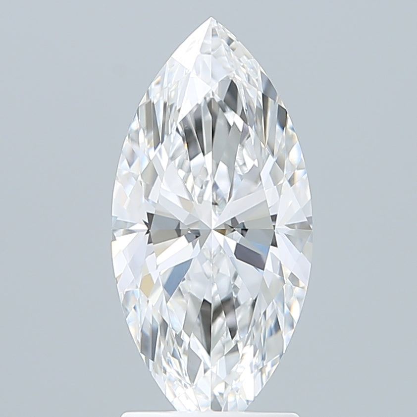 2.22 Carat Marquise Shaped, Ideal Cut, E Color, VVS2 Clarity, IGI Certified Lab Grown Diamond