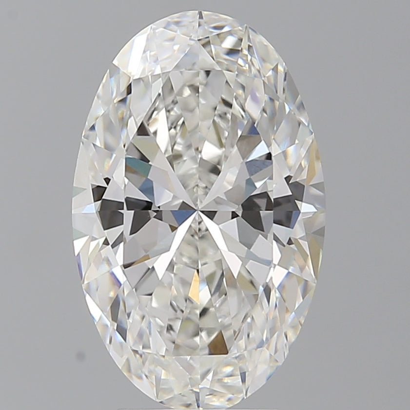 4.57 Carat Oval Shaped, Ideal Cut, F Color, VS1 Clarity, IGI Certified Lab Grown Diamond