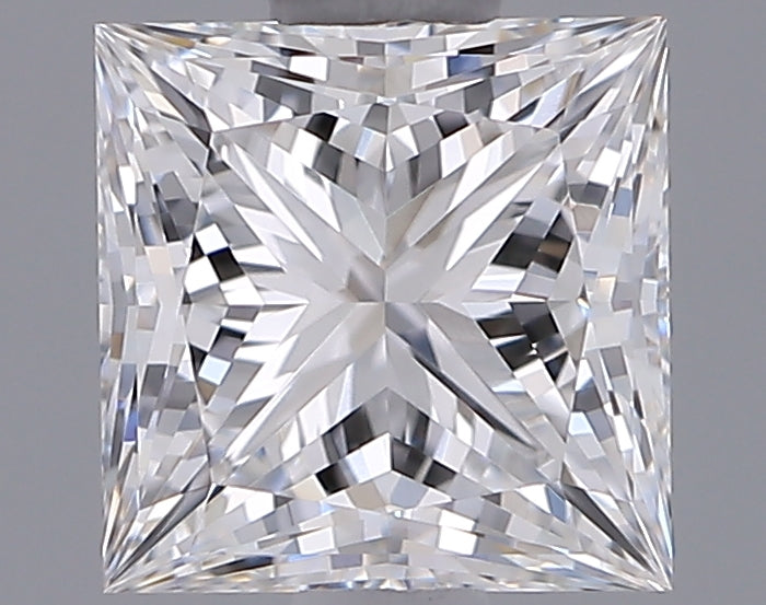 1.06 Carat Princess Shaped, Ideal Cut, E Color, VVS1 Clarity, IGI Certified Lab Grown Diamond