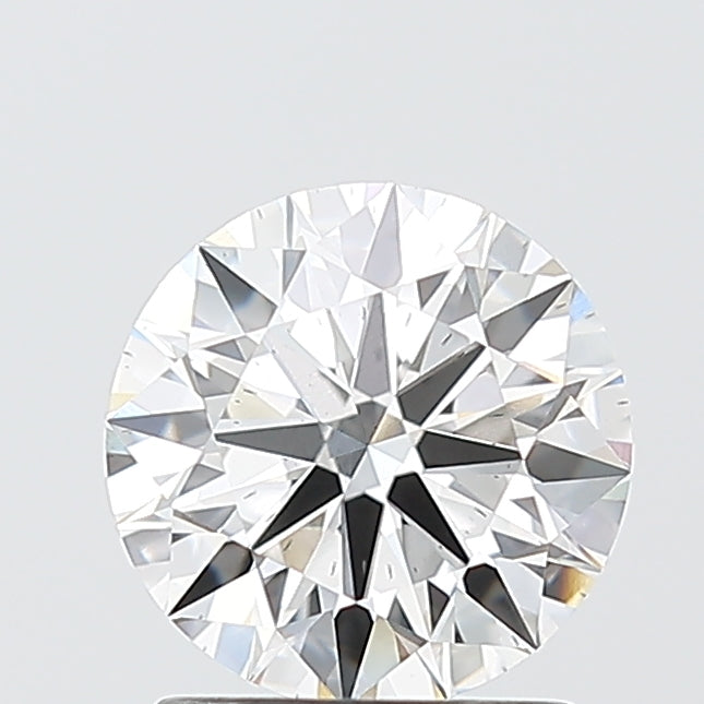 1.52 Carat Round Shaped, Ideal Cut, E Color, VS2 Clarity, IGI Certified Lab Grown Diamond