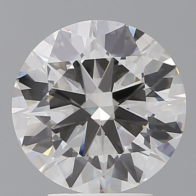 3.57 Carat Round Shaped, Ideal Cut, F Color, VVS2 Clarity, IGI Certified Lab Grown Diamond