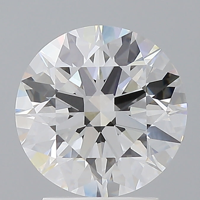 2.60 Carat Round Shaped, Ideal Cut, D Color, VVS2 Clarity, IGI Certified Lab Grown Diamond