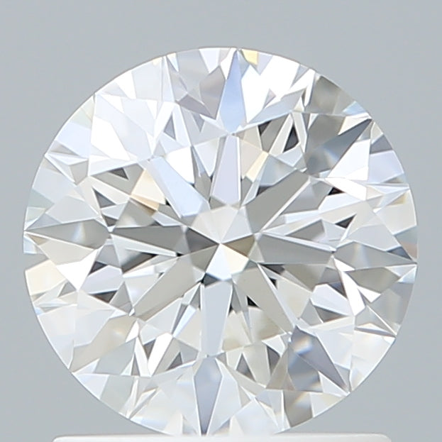 1.29 Carat Round Shaped, Excellent Cut, D Color, VVS2 Clarity, IGI Certified Lab Grown Diamond