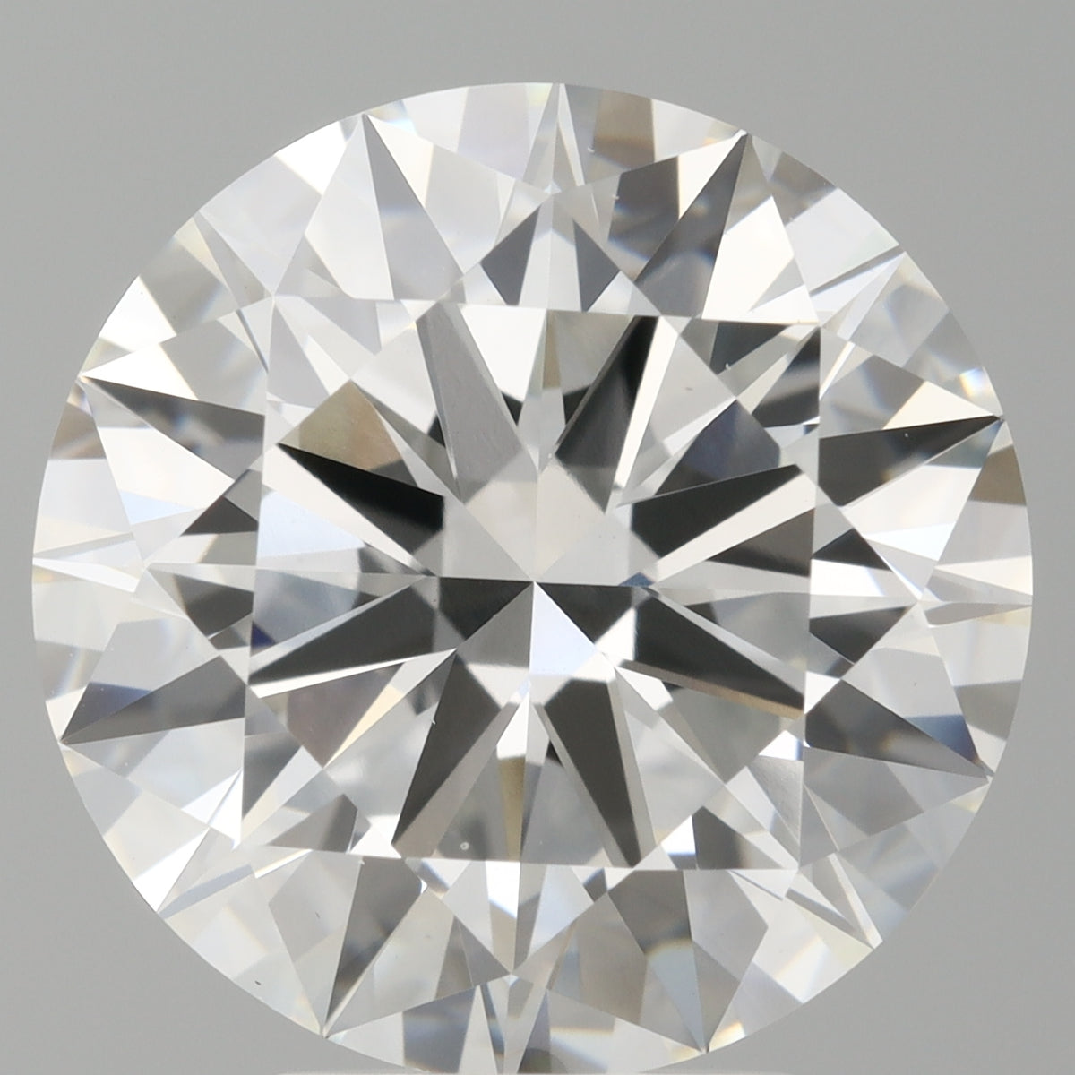 5.10 Carat Round Shaped, Ideal Cut, F Color, VS1 Clarity, IGI Certified Lab Grown Diamond